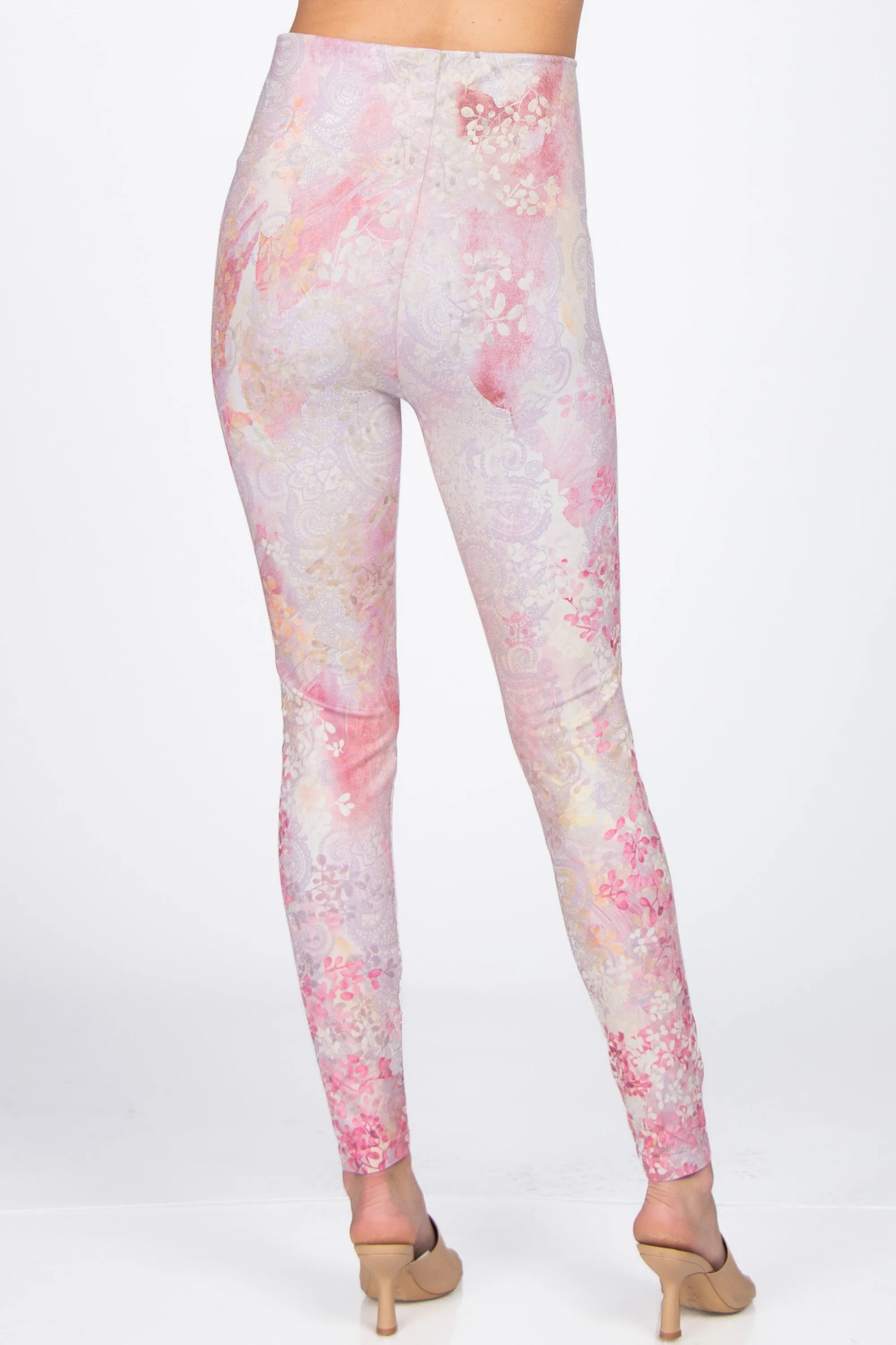 Party in Pink Printed Leggings