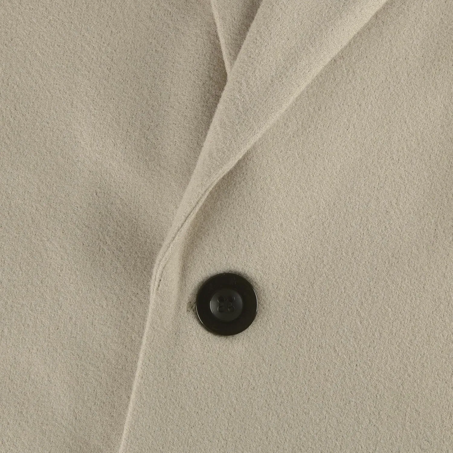 Pea Coats for Women Trendy Lapel Button 3/4 Sleeve Coats Winter Double Breasted Wool Coats with Pockets