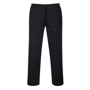 Portwest Drawstring Chef Pants (Black) C070