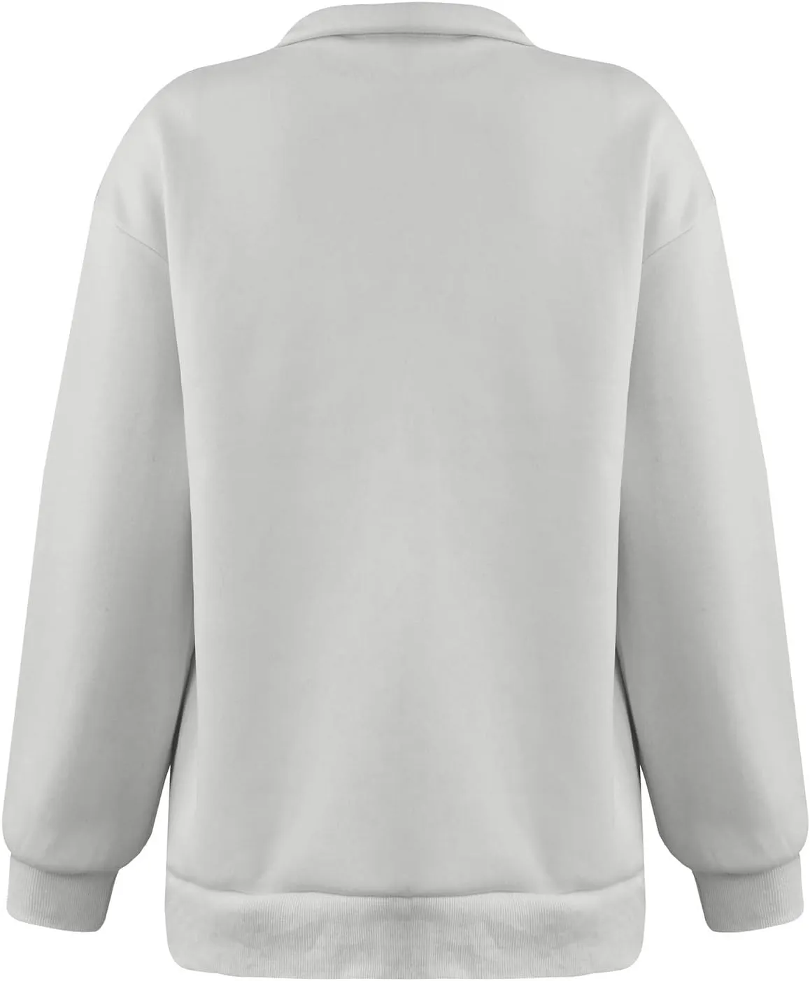 Quarter Zip Pullover Women Oversizds Trendy Sweatshirts Fall Outfits 2024 Fitted Comfy Vintage Pullover Sweatshirts