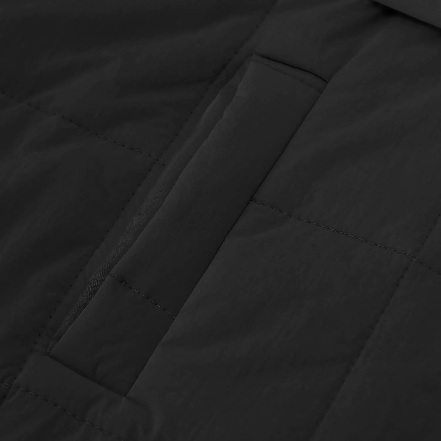 Quilted Puffer Jacket for Women Winter Lightweight Button Long Sleeve Coat Oversized Packable Cotton Padded Jacket