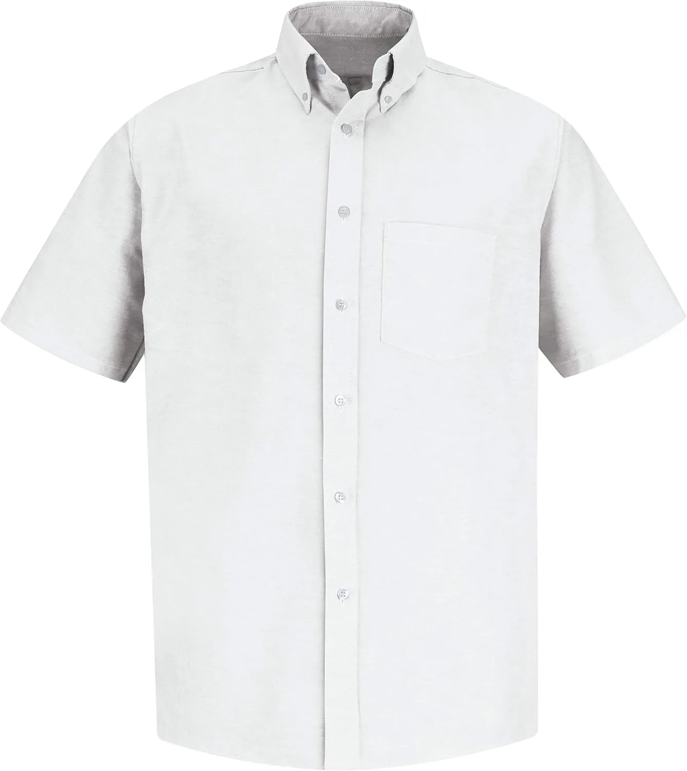 Red Kap Men's Executive Oxford Dress Shirt, Short Sleeve