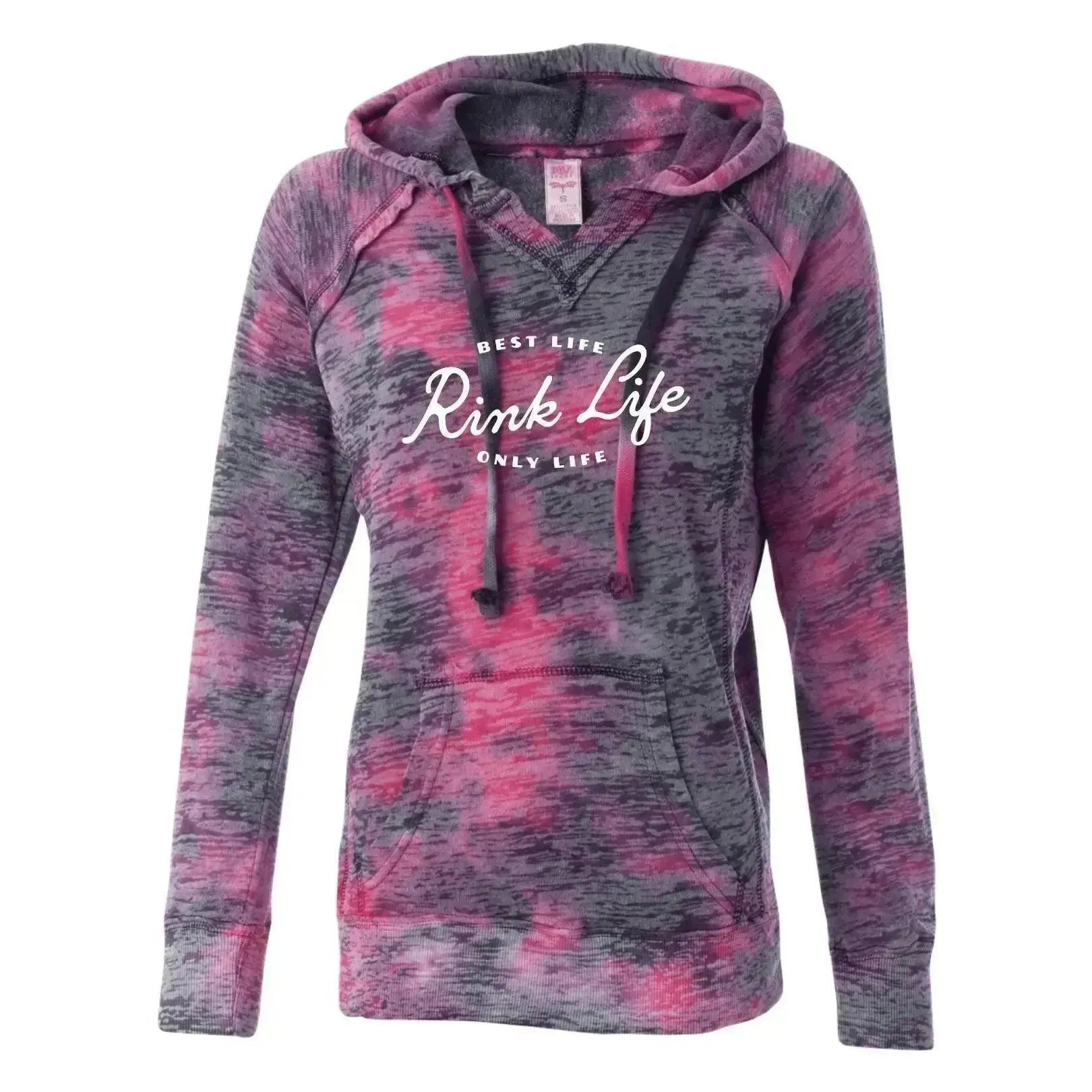 Rink Life Burnout Hooded Sweatshirt