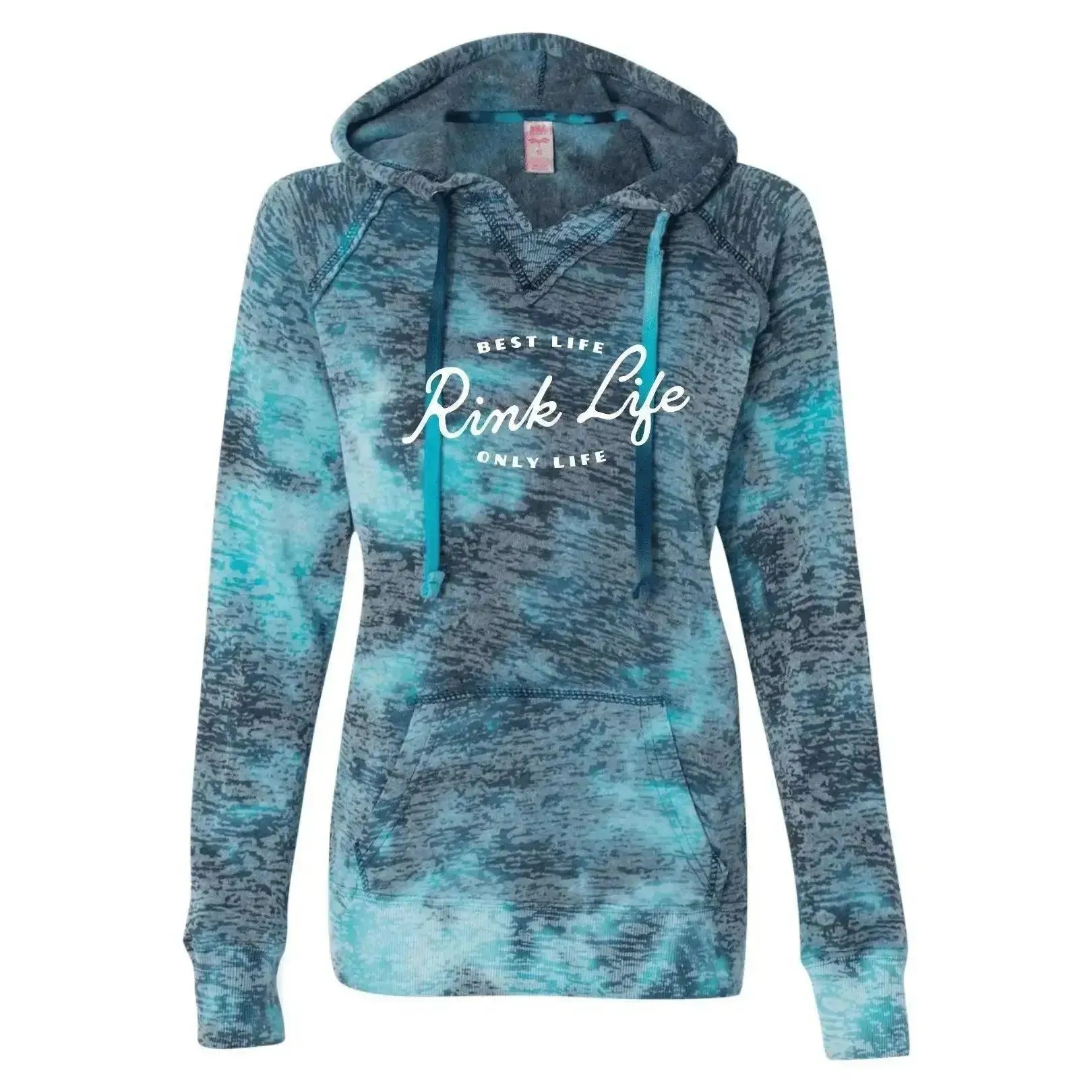 Rink Life Burnout Hooded Sweatshirt
