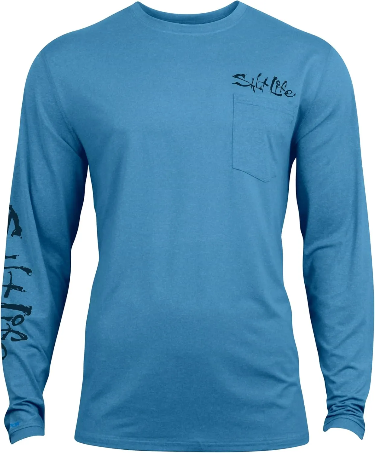 Salt Life Men's Marlin Fade Long Sleeve Performance Shirt