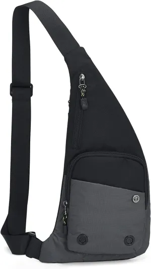 Sling Bag Slim Crossbody Personal Pocket Chest Bag Anti-Thief Shoulder Bag Backpack Casual Daypack Fanny Pack Travel