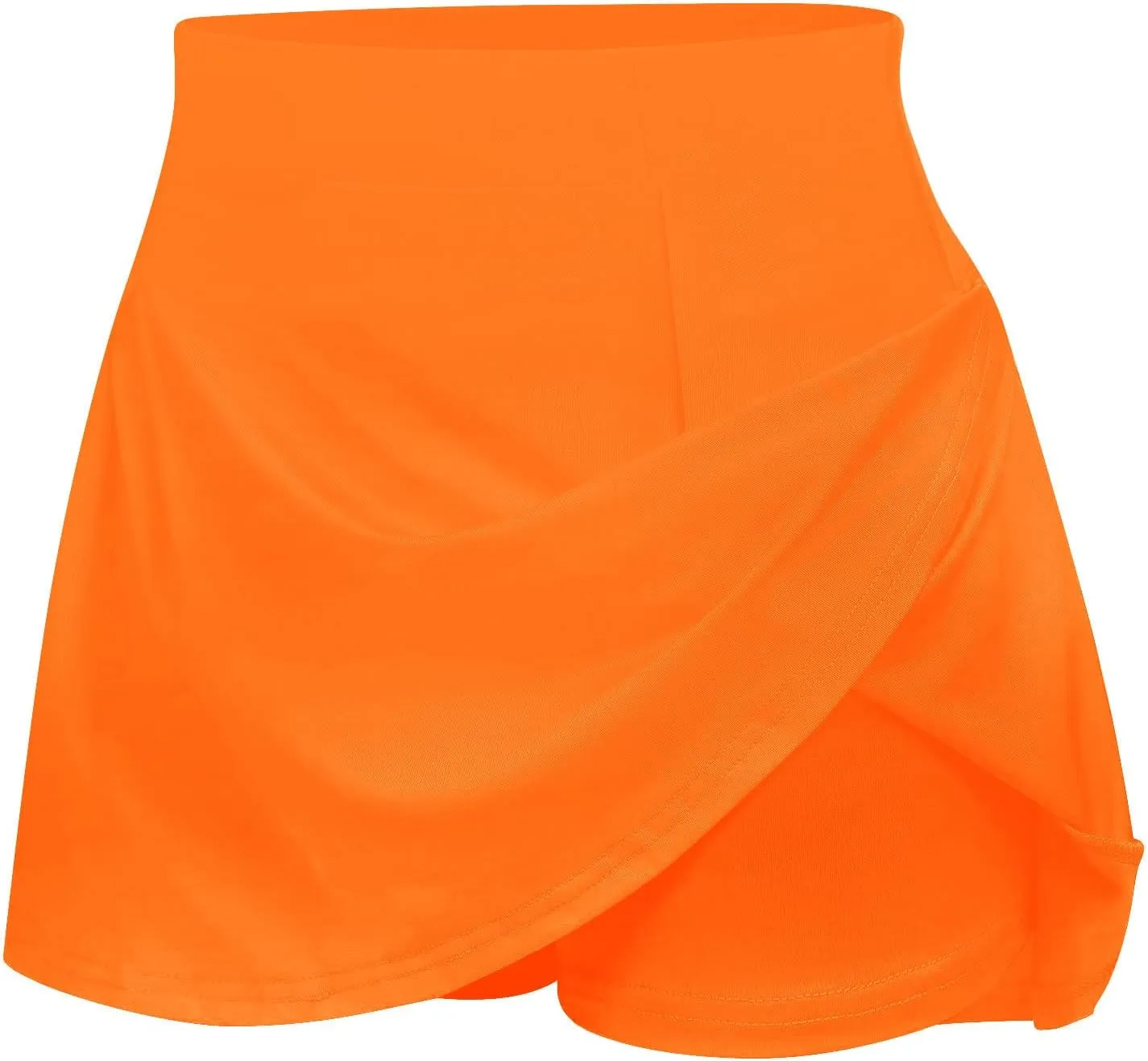 SMIDOW Skorts for Women Skirt Shorts Solid Shorts Pleated Golf Skorts Skirts Tennis Skirt with Shorts Flowy Athletic Shorts