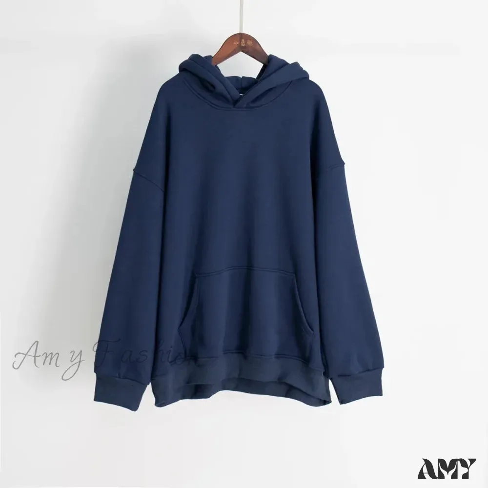 Solid Color Trendy Comfortable Cozy Casual Chic Elegant Hoodies