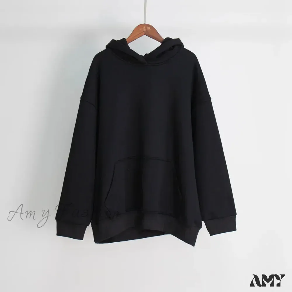 Solid Color Trendy Comfortable Cozy Casual Chic Elegant Hoodies