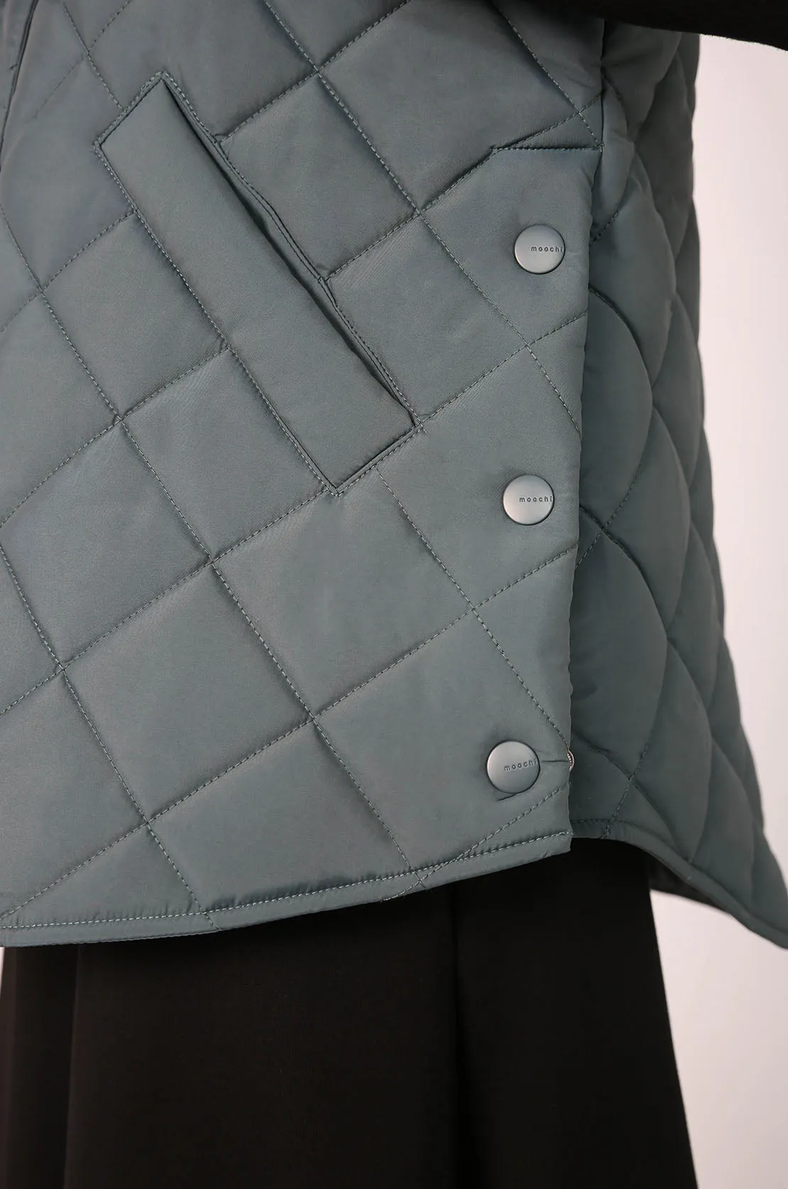stride vest / teal blue