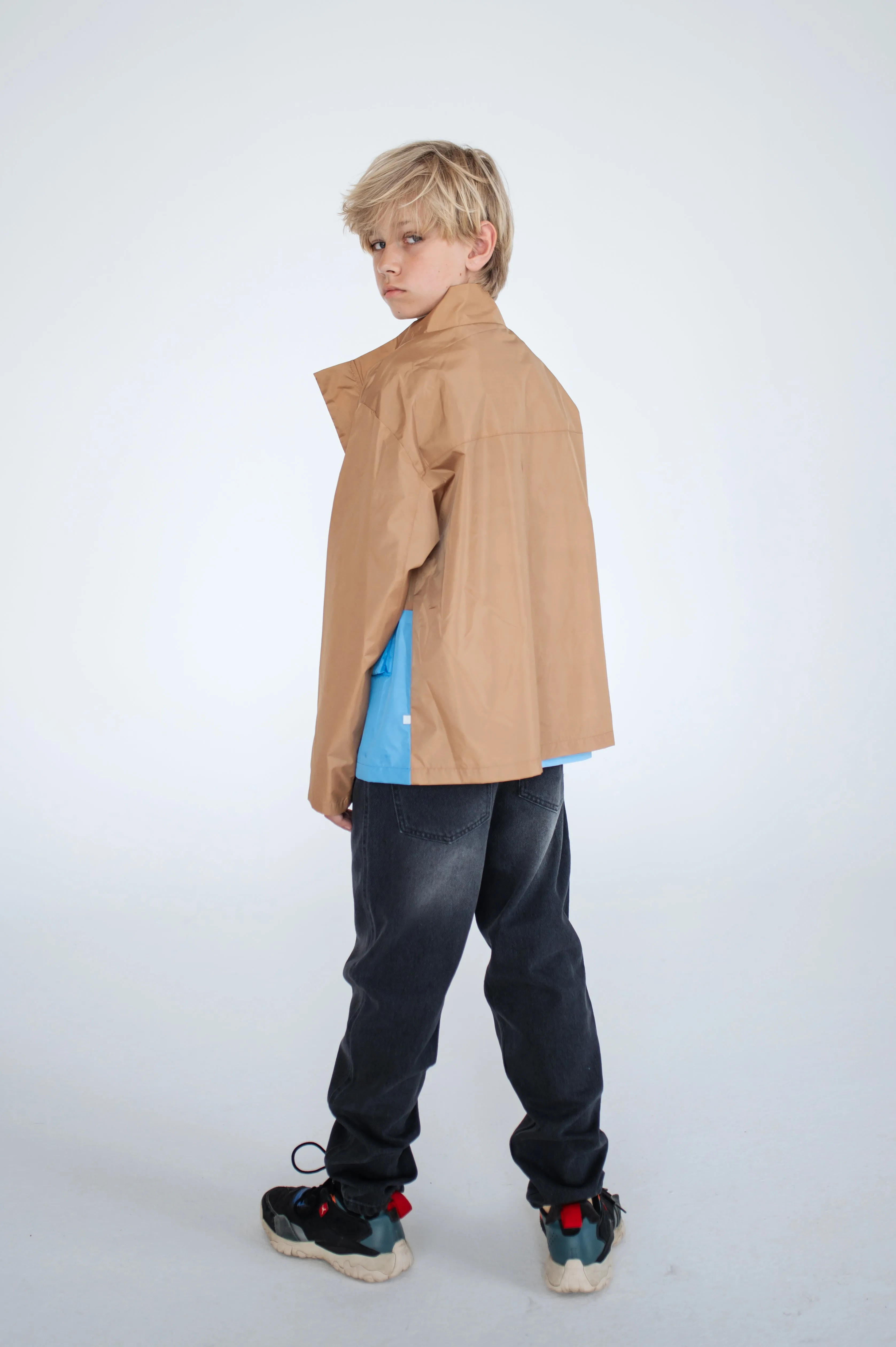 summer jacket - powder color block