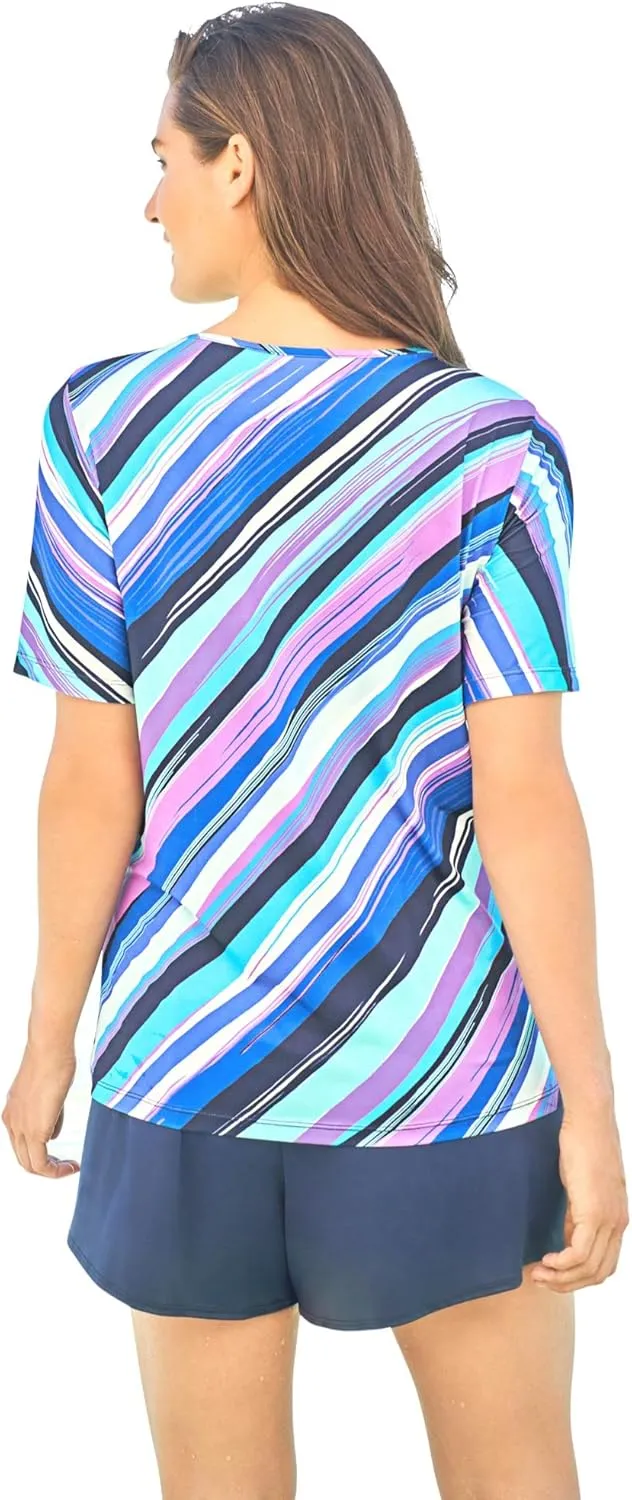 Swim 365 Women's Plus Size The Swim Tee