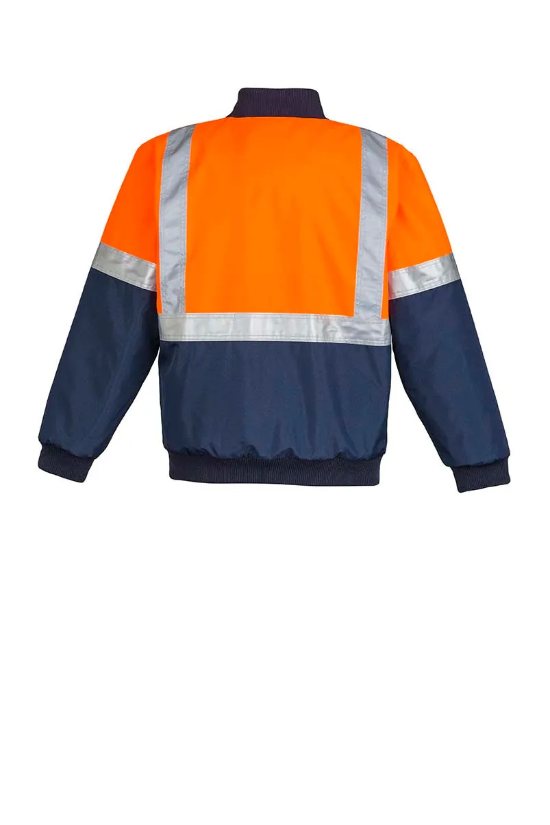SYZMIK Mens HI Vis Quilted Flying Jacket - ZJ351