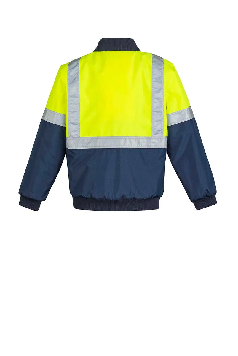 SYZMIK Mens HI Vis Quilted Flying Jacket - ZJ351
