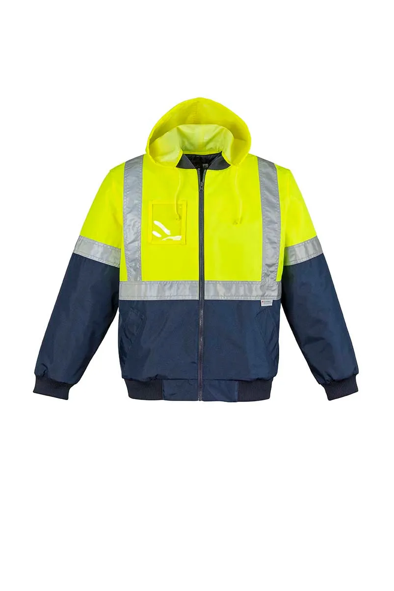SYZMIK Mens HI Vis Quilted Flying Jacket - ZJ351