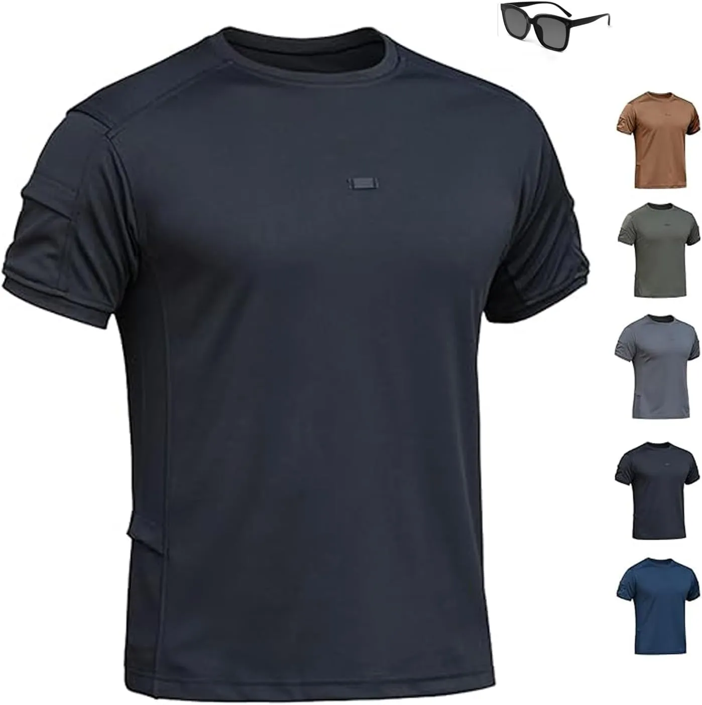 TactiShirt - Outdoor Performance Tactical Shirt, Men's Quick Dry Polo Shirt with Pockets for Tactical Outdoor Hiking
