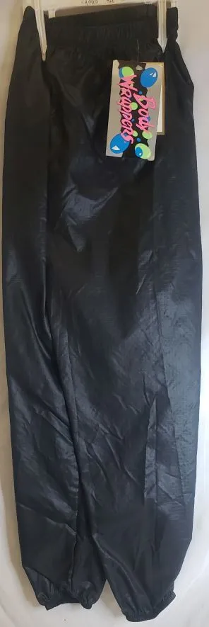 Taini Jr. -- Children's Nylon Rip Stop Jazz Pants -- Black