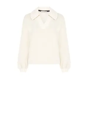 Textured V-neck Sweater