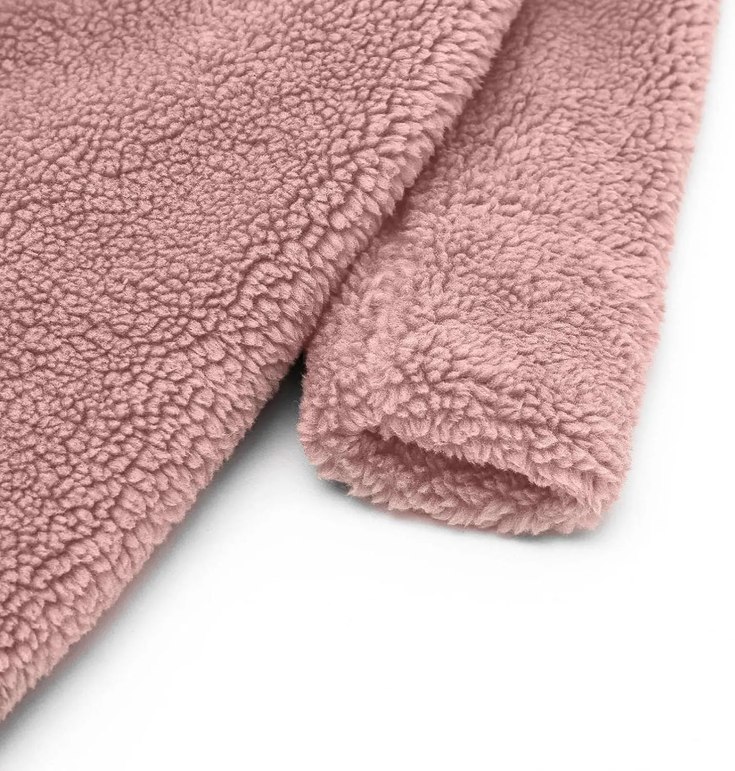 Toddler Baby Girls Duffle Overcoat Winter Fleece Sherpa Jacket Windproof Thick Cardigan Trench Lapel Parka Coat for Kids