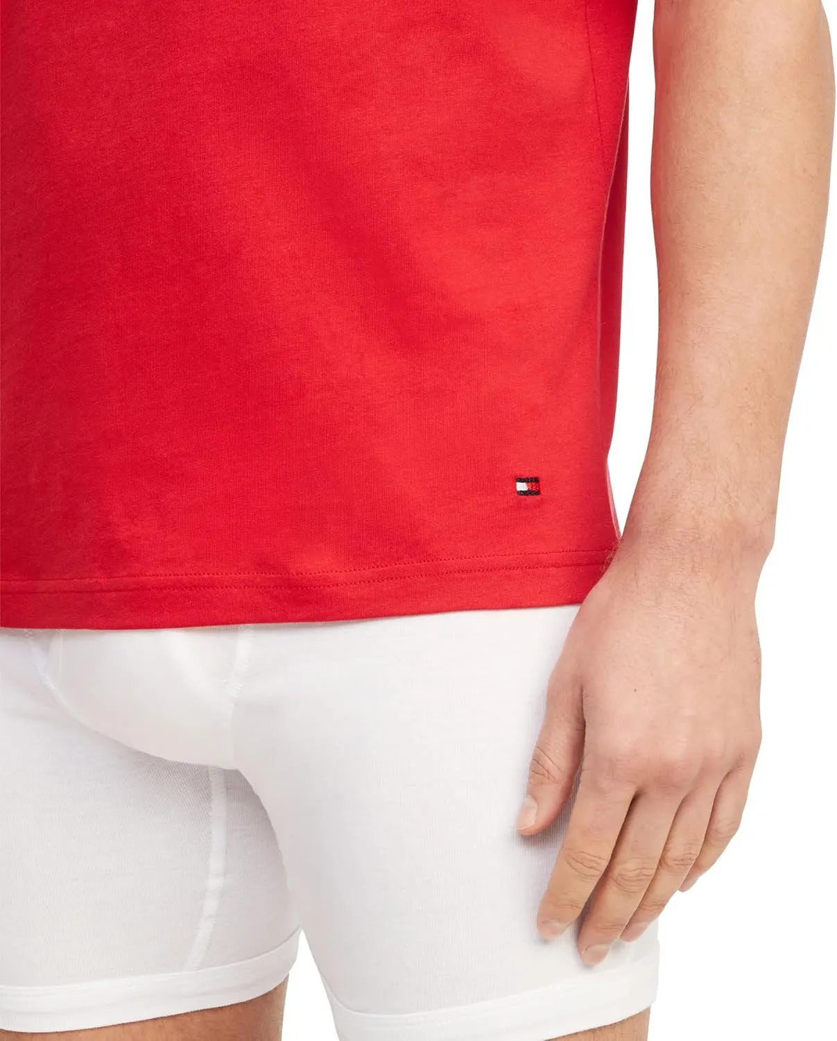 Tommy Hilfiger Men's Cotton Classics 3-Pack Crewneck Undershirts
