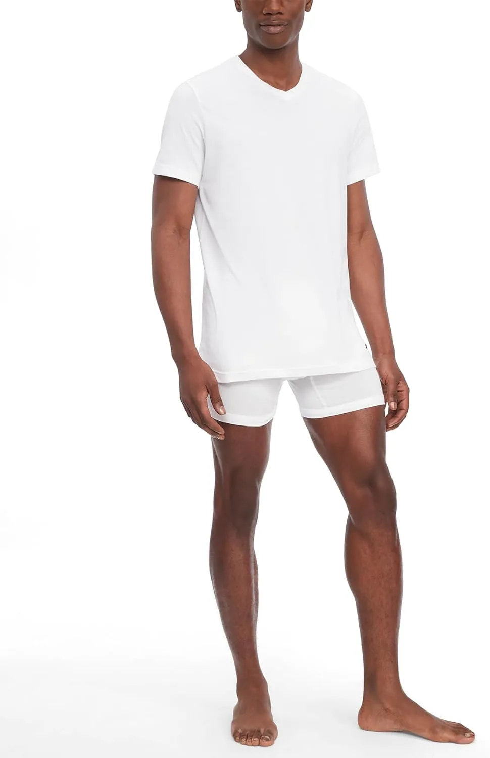 Tommy Hilfiger Men's Cotton Classics V-Neck Undershirts, 3-Pack