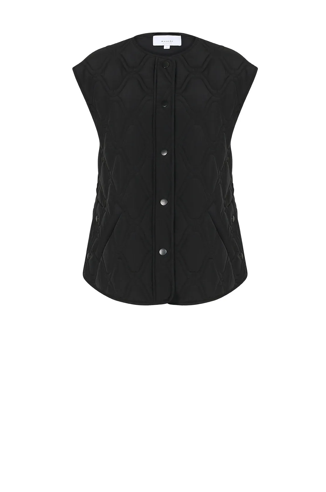 treading vest / black