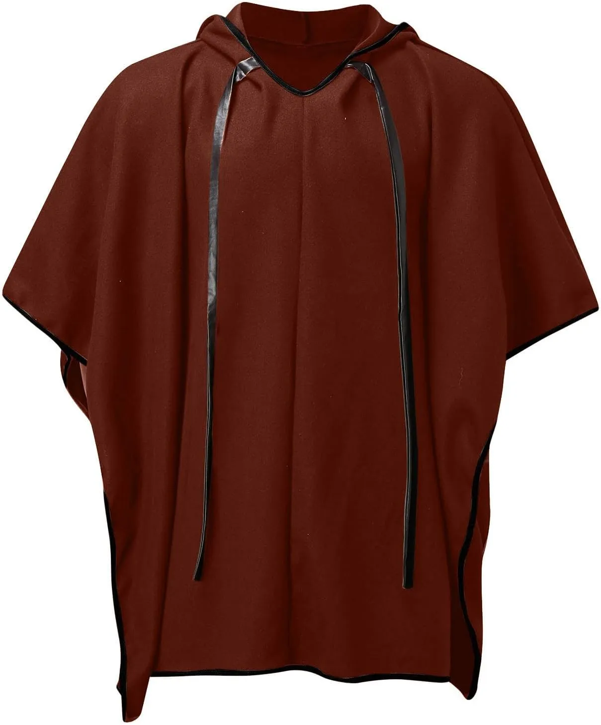 Unisex Casual Hooded Poncho Cape Cloak Fashion Coat Hoodie Pullover Casual Asymmetric Hem Hoodie Sweatshirts