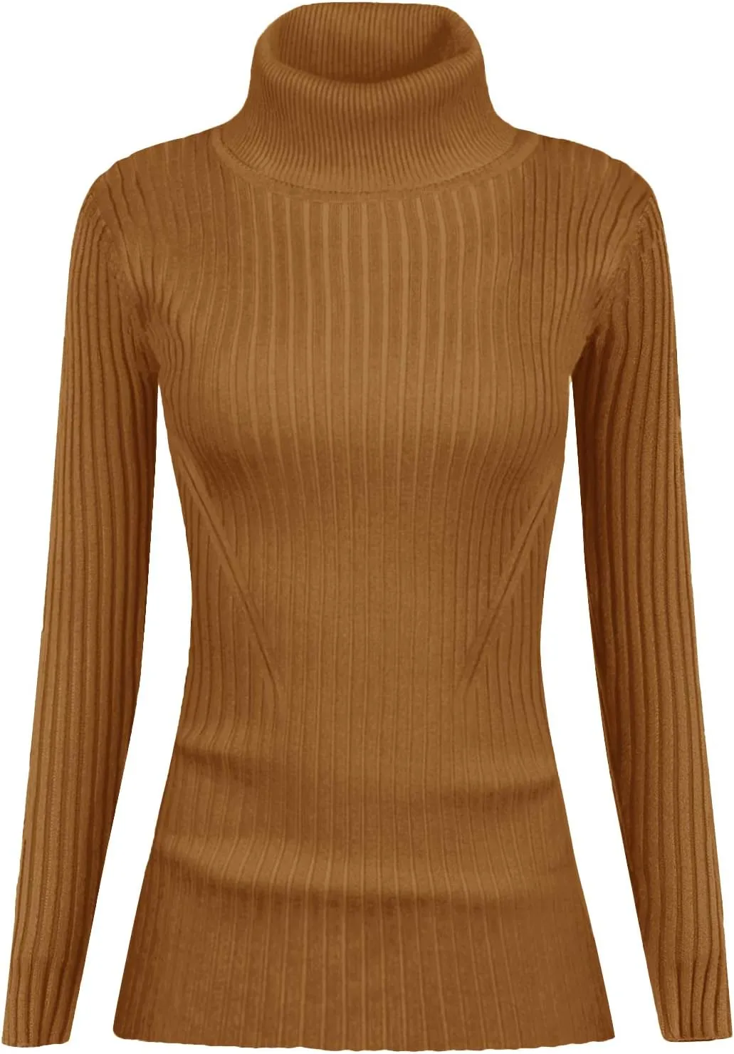 v28 Turtleneck Ribbed Sweaters for Women Cute Sexy Knitted Warm Fitted Sweater
