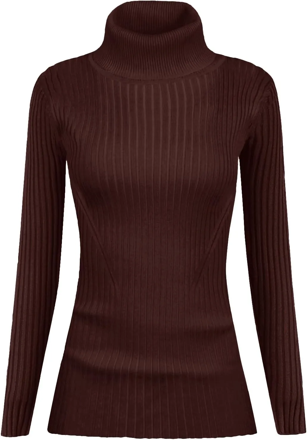 v28 Turtleneck Ribbed Sweaters for Women Cute Sexy Knitted Warm Fitted Sweater