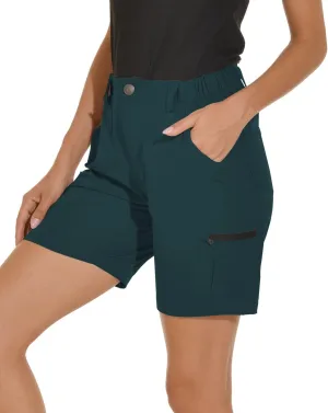 VAYAGER Women's Hiking Cargo Shorts Quick Dry Lightweight Stretch Shorts Golf Fishing Outdoor Casual Shorts