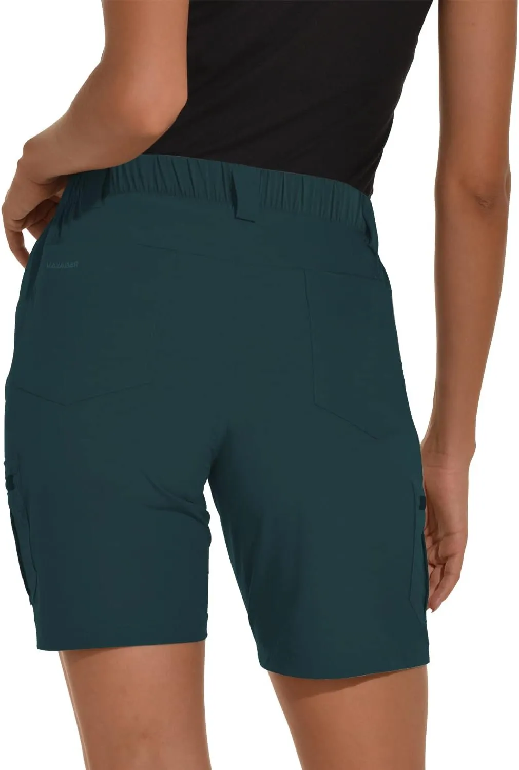 VAYAGER Women's Hiking Cargo Shorts Quick Dry Lightweight Stretch Shorts Golf Fishing Outdoor Casual Shorts