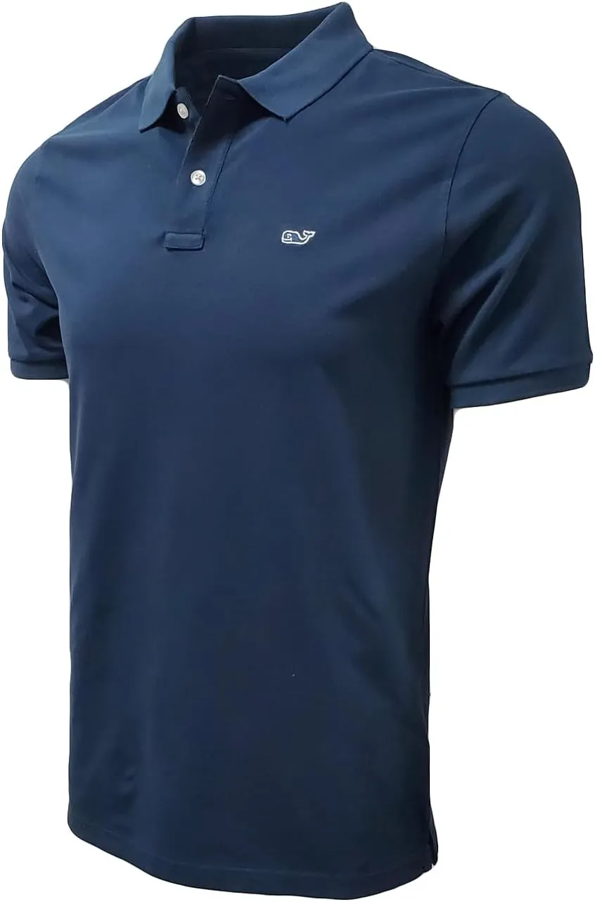 vineyard vines Men's Stretch Pique Polo Shirt