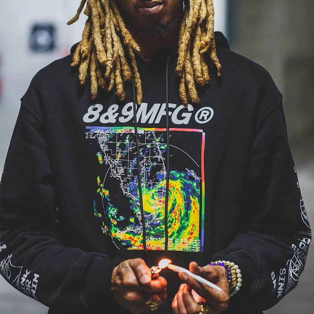 Weatherman Hooded Sweatshirt Black