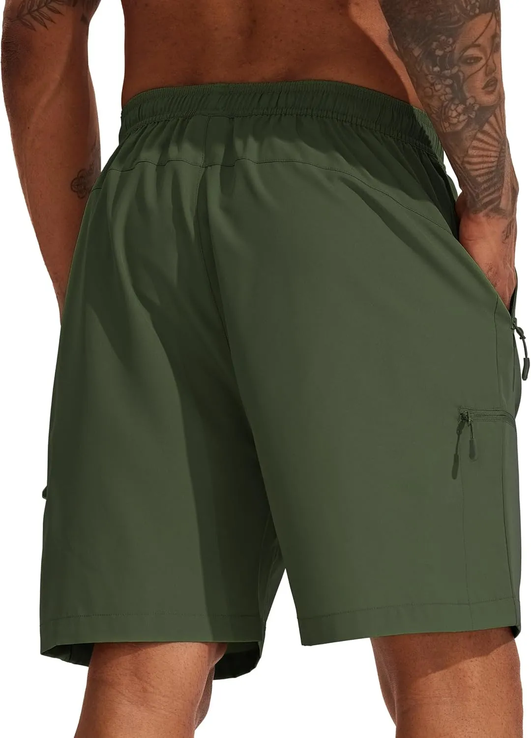Willit Men's Hiking Cargo Shorts Quick Dry Golf Athletic Shorts 7" Lightweight Summer Shorts with Pockets