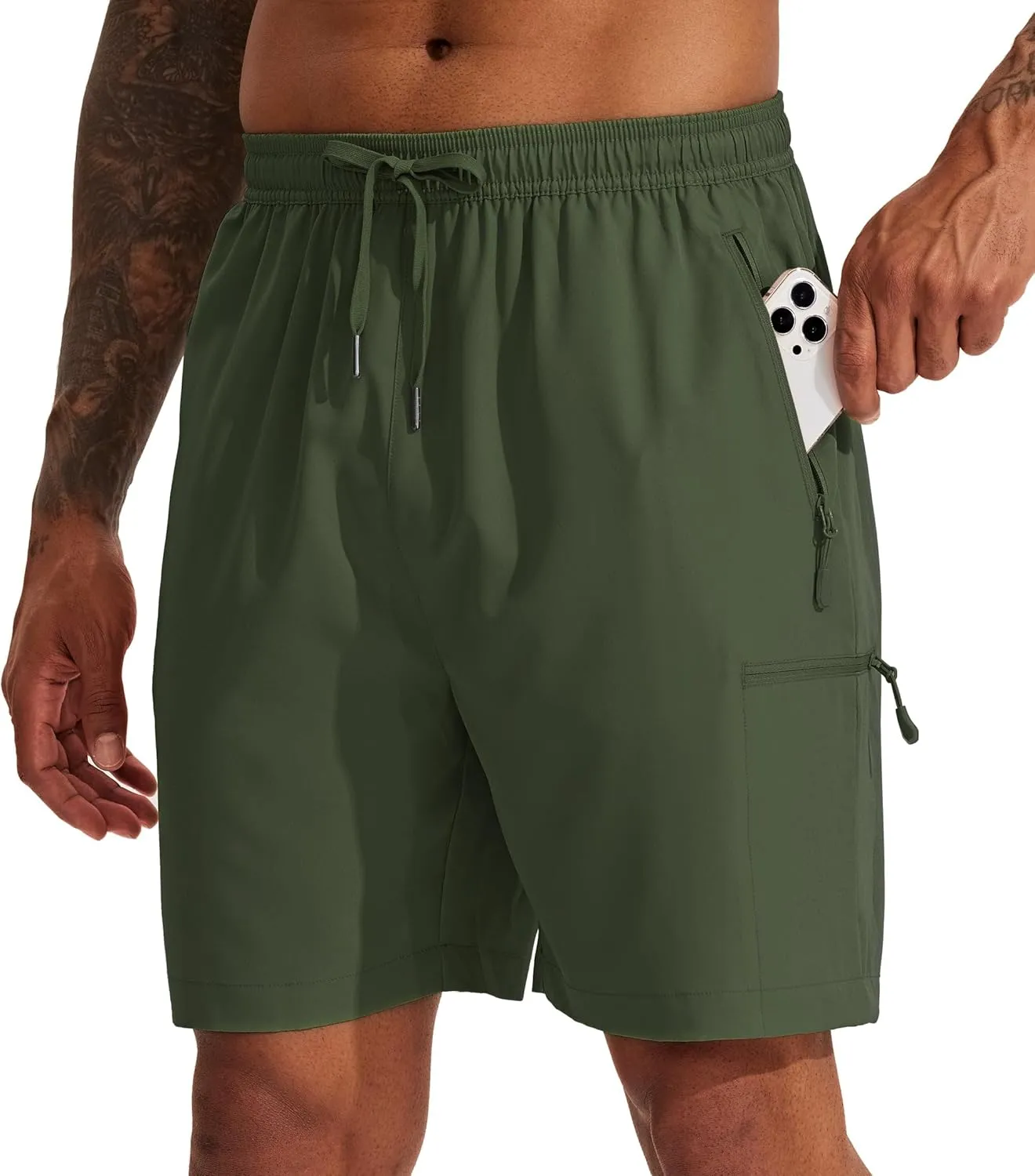 Willit Men's Hiking Cargo Shorts Quick Dry Golf Athletic Shorts 7" Lightweight Summer Shorts with Pockets