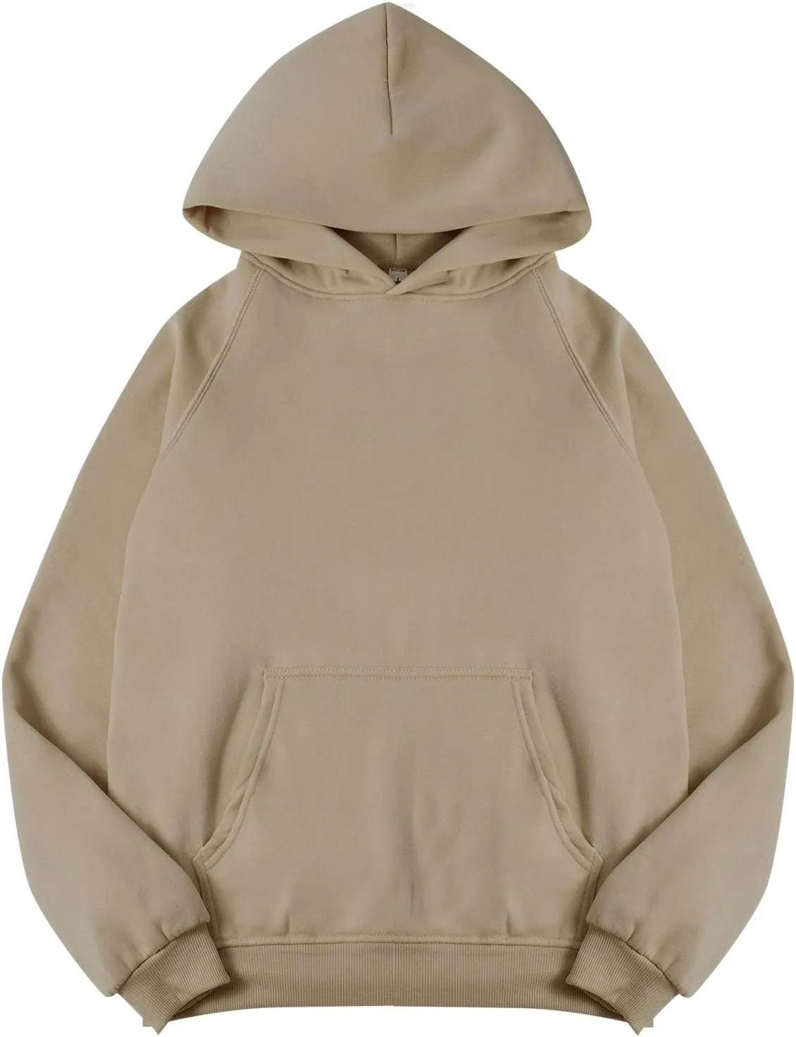 Women Fleece Oversized Hoodie Sweatshirt Long Sleeve Pocket Drop Shoulder Pullovers Top Fall Winter Clothes