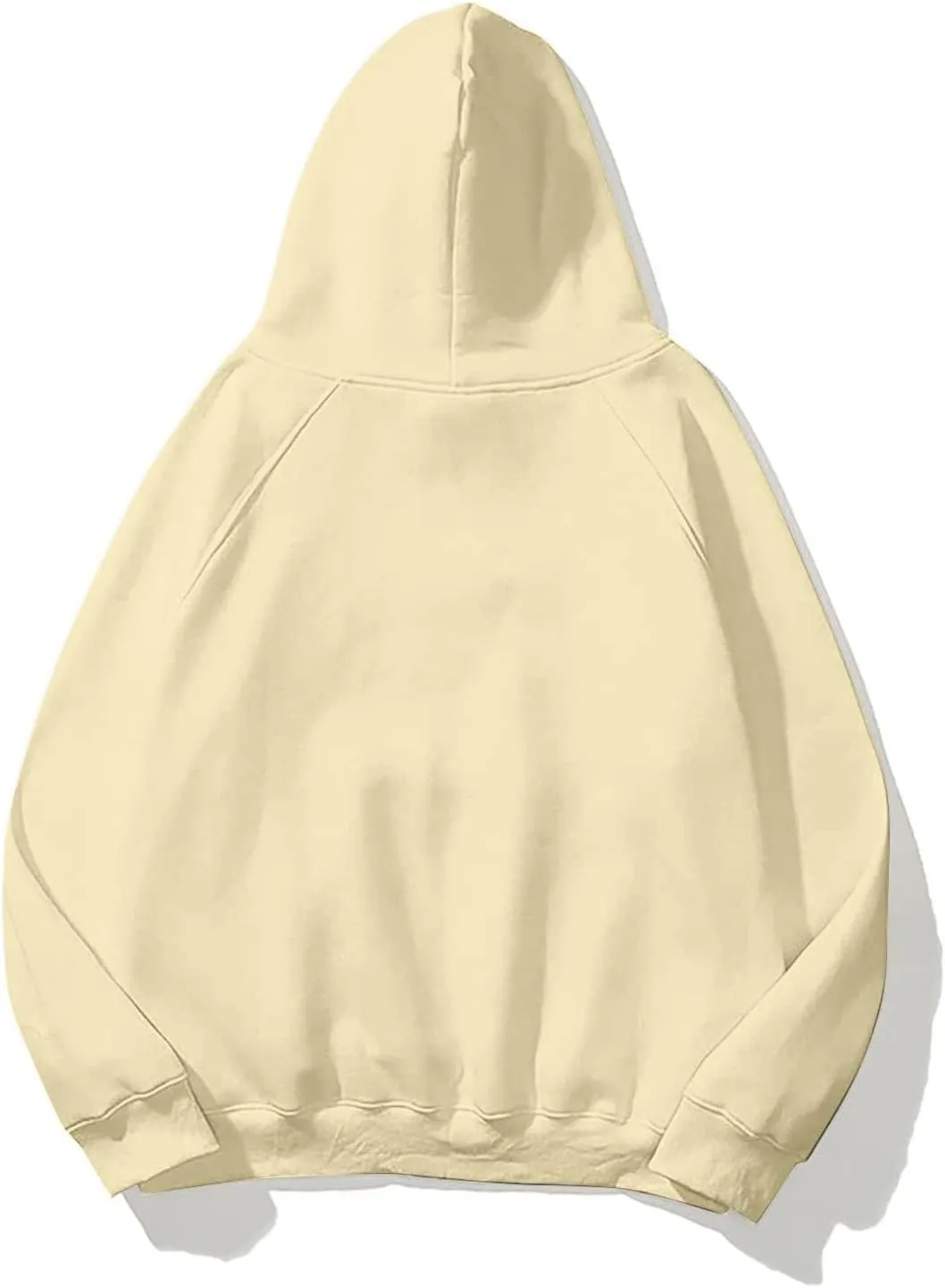 Women Fleece Oversized Hoodie Sweatshirt Long Sleeve Pocket Drop Shoulder Pullovers Top Fall Winter Clothes