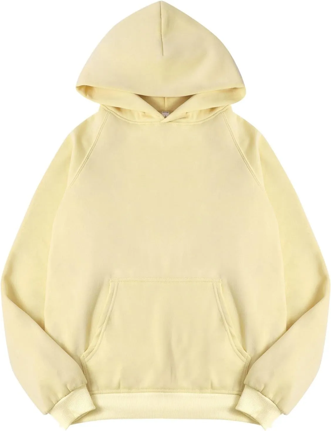Women Fleece Oversized Hoodie Sweatshirt Long Sleeve Pocket Drop Shoulder Pullovers Top Fall Winter Clothes