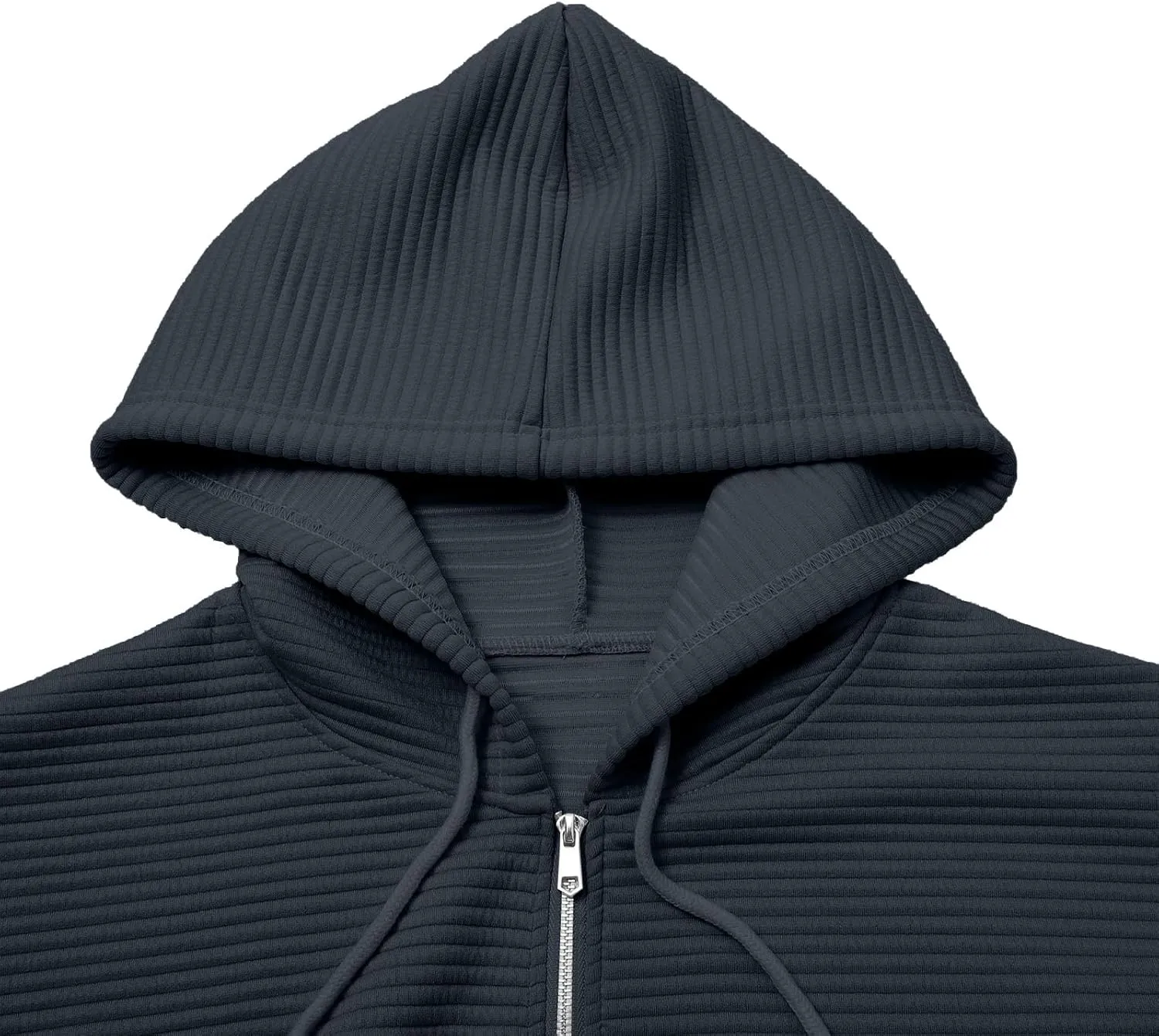 Women Zip Up Hoodie Long Sleeve Hooded Oversized Sweatshirts Y2K Jacket with Pockets Casual Drawstring Fall Coat