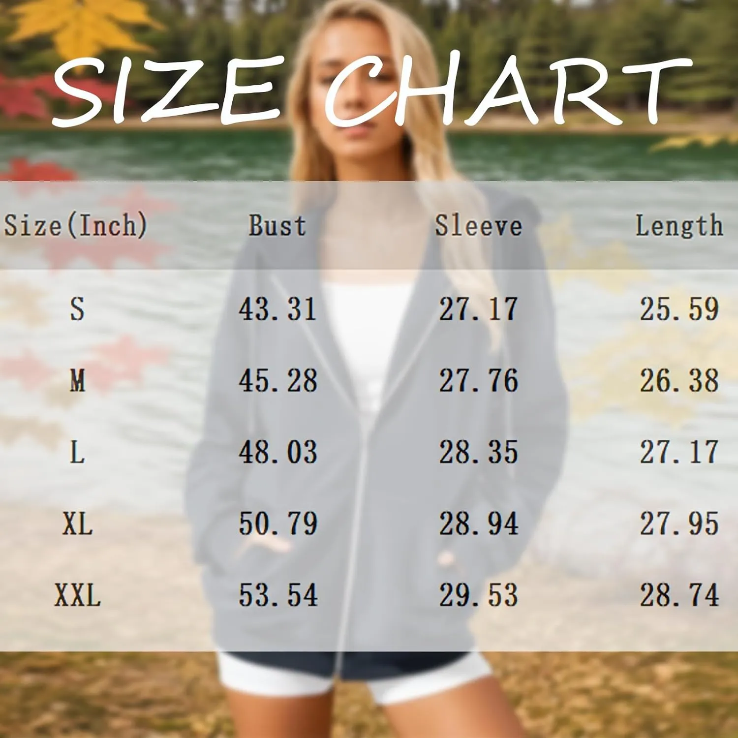 Women Zip Up Hoodie Long Sleeve Hooded Oversized Sweatshirts Y2K Jacket with Pockets Casual Drawstring Fall Coat