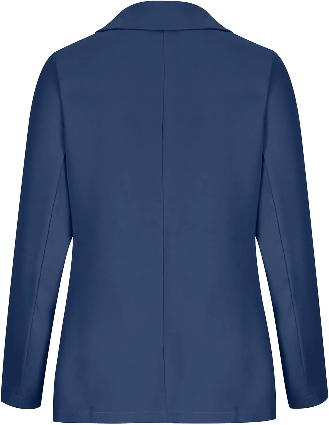 Womens Casual Blazer Jackets Suit Long Sleeve Open Front with Button Fall Outfits Cardigan Jacket for Business Office