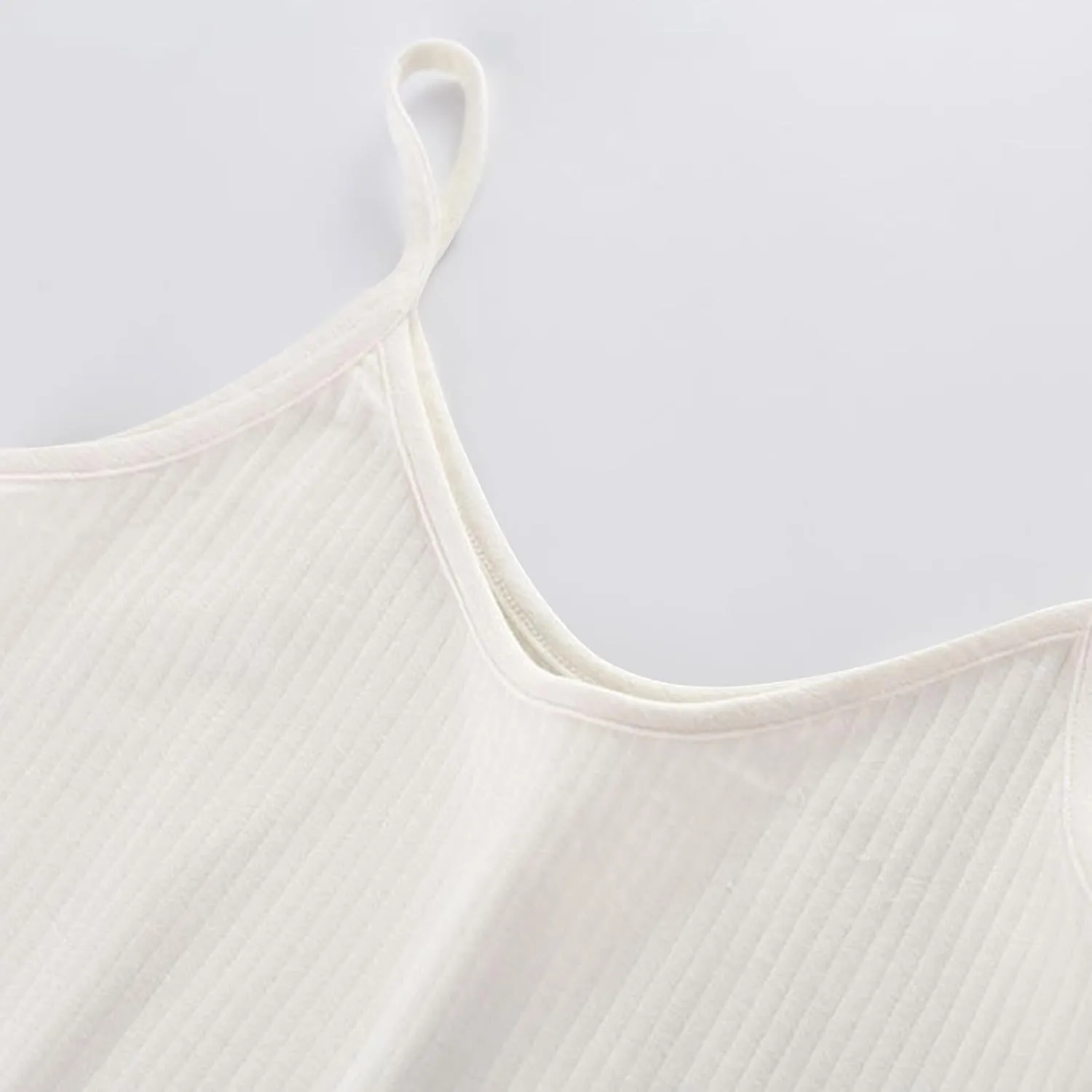 Women's Cotton T-Shirt Plus Size Solid Scoop Neck Sleeveless Camisole Casual Lightweight Breathable Slim Fit Blouse