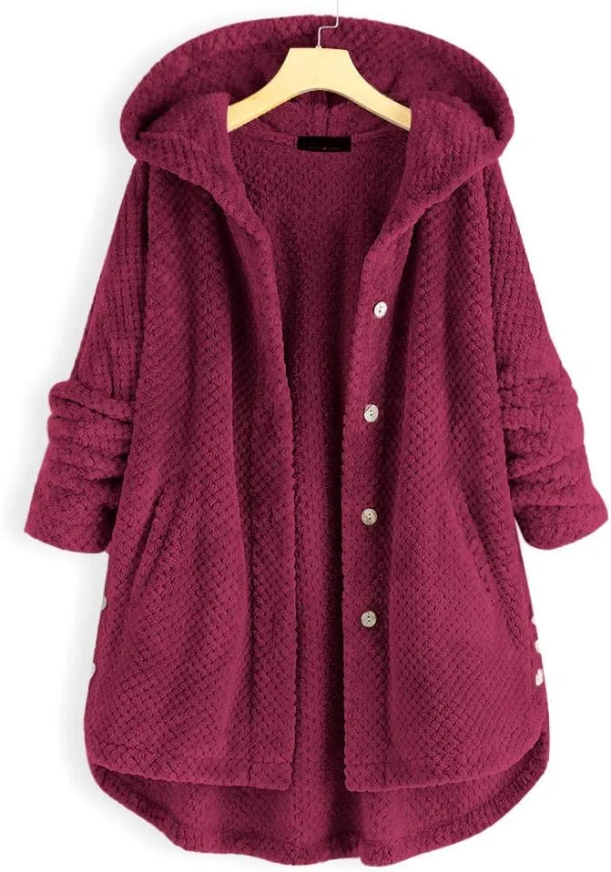 Womens Fashion Fleece Thicken Coat Down Jacket Cotton Jacket Lightweight Down Jacket Quilted Parka Jacket Puffer