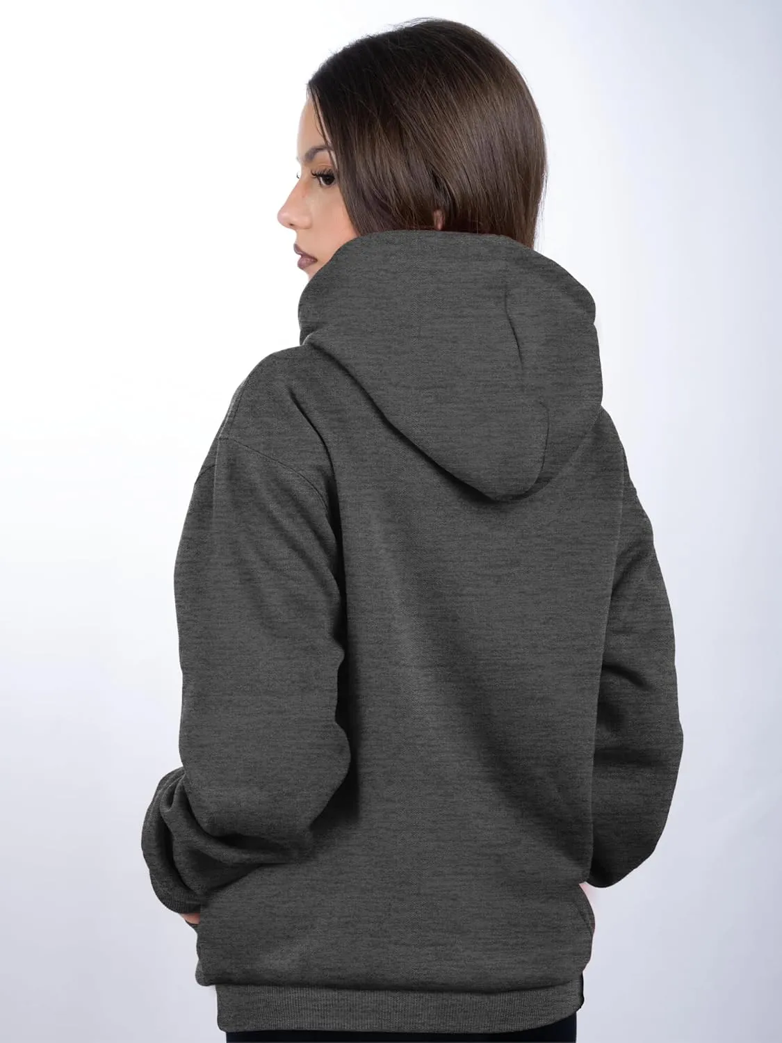 Womens Hoodies Pullover Fleece Sweatshirts Long Sleeve Hoodie With Front Pocket