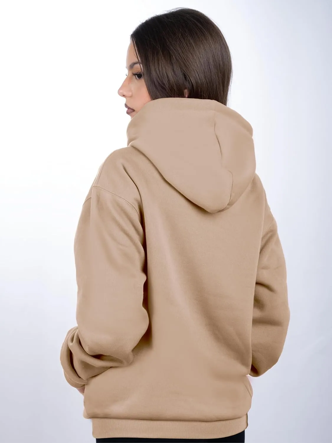 Womens Hoodies Pullover Fleece Sweatshirts Long Sleeve Hoodie With Front Pocket