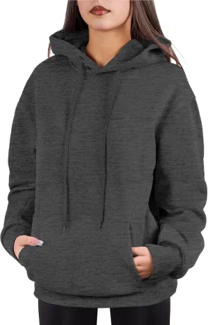 Womens Hoodies Pullover Fleece Sweatshirts Long Sleeve Hoodie With Front Pocket