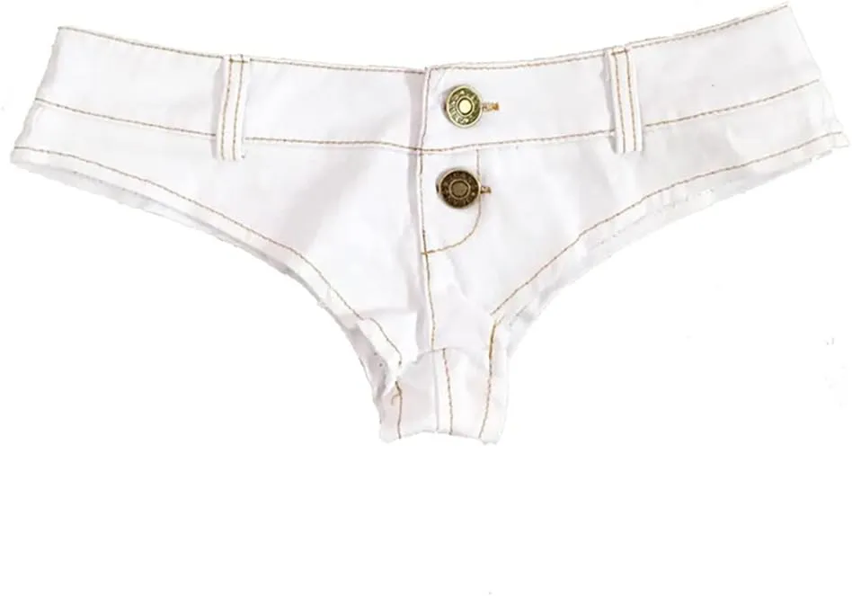 Women's Jean Shorts Sexy Booty Shorts Low Waist Mini Denim Shorts Bikini Shorts Hot Pants