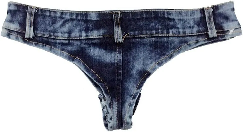 Women's Jean Shorts Sexy Booty Shorts Low Waist Mini Denim Shorts Bikini Shorts Hot Pants