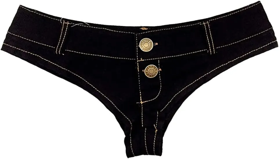 Women's Jean Shorts Sexy Booty Shorts Low Waist Mini Denim Shorts Bikini Shorts Hot Pants