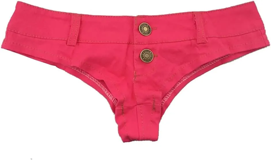 Women's Jean Shorts Sexy Booty Shorts Low Waist Mini Denim Shorts Bikini Shorts Hot Pants